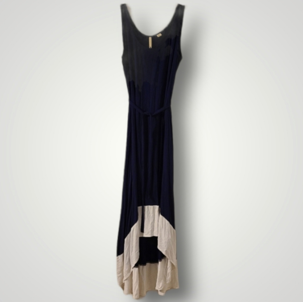 Grisbi Long Blue and white Summer Dress | M